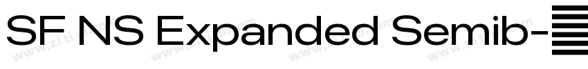 SF NS Expanded Semib字体转换 SF NS Expanded Semib字体转换